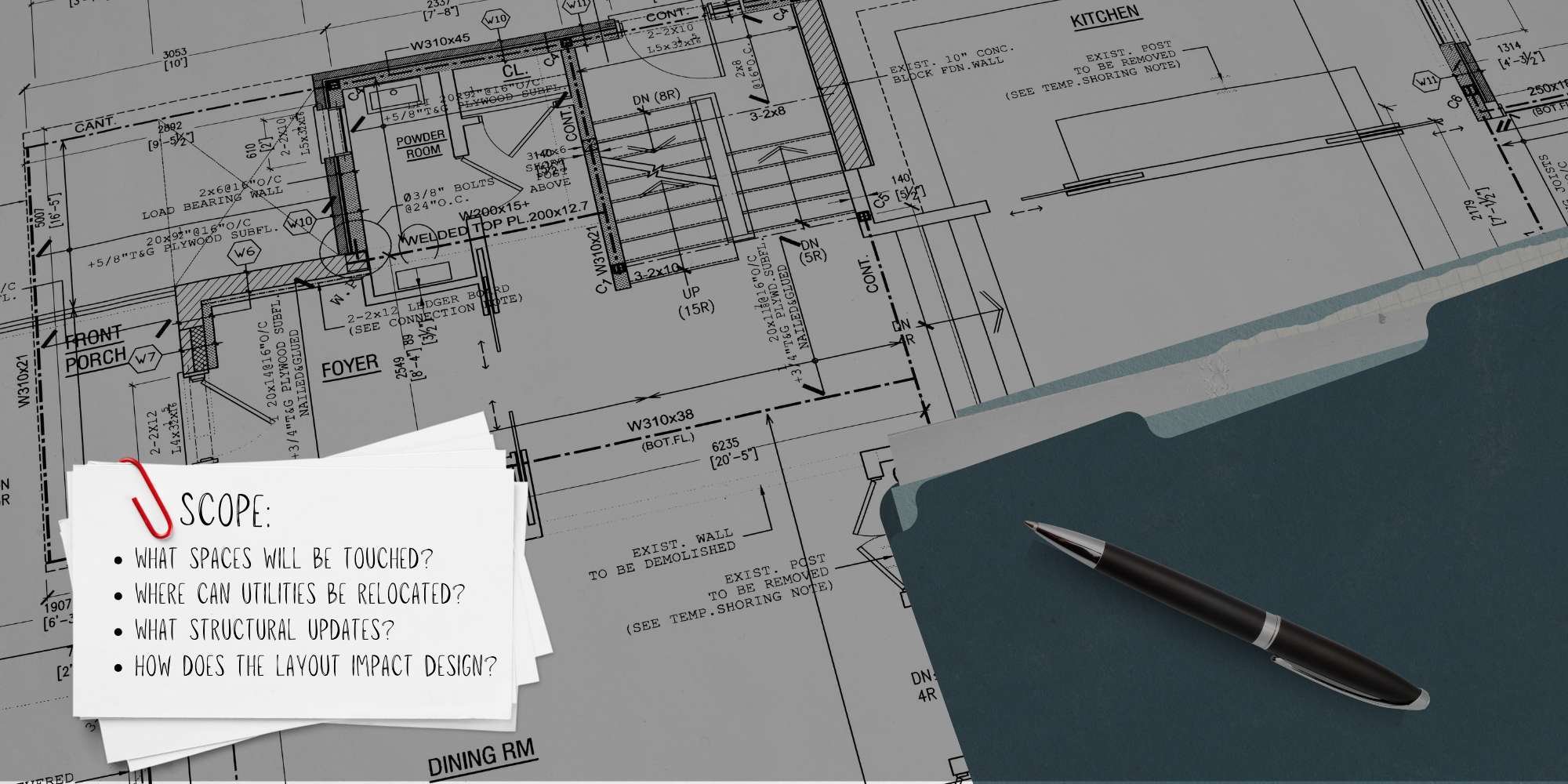 Scope of your home remodeling project means a smoother design - Wade Caldwell Construction