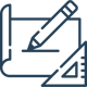Architectural Drafting Icon